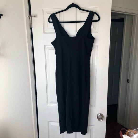 THE FASHION POET Cutout Fitted Dress Black XL - Picture 8 of 9